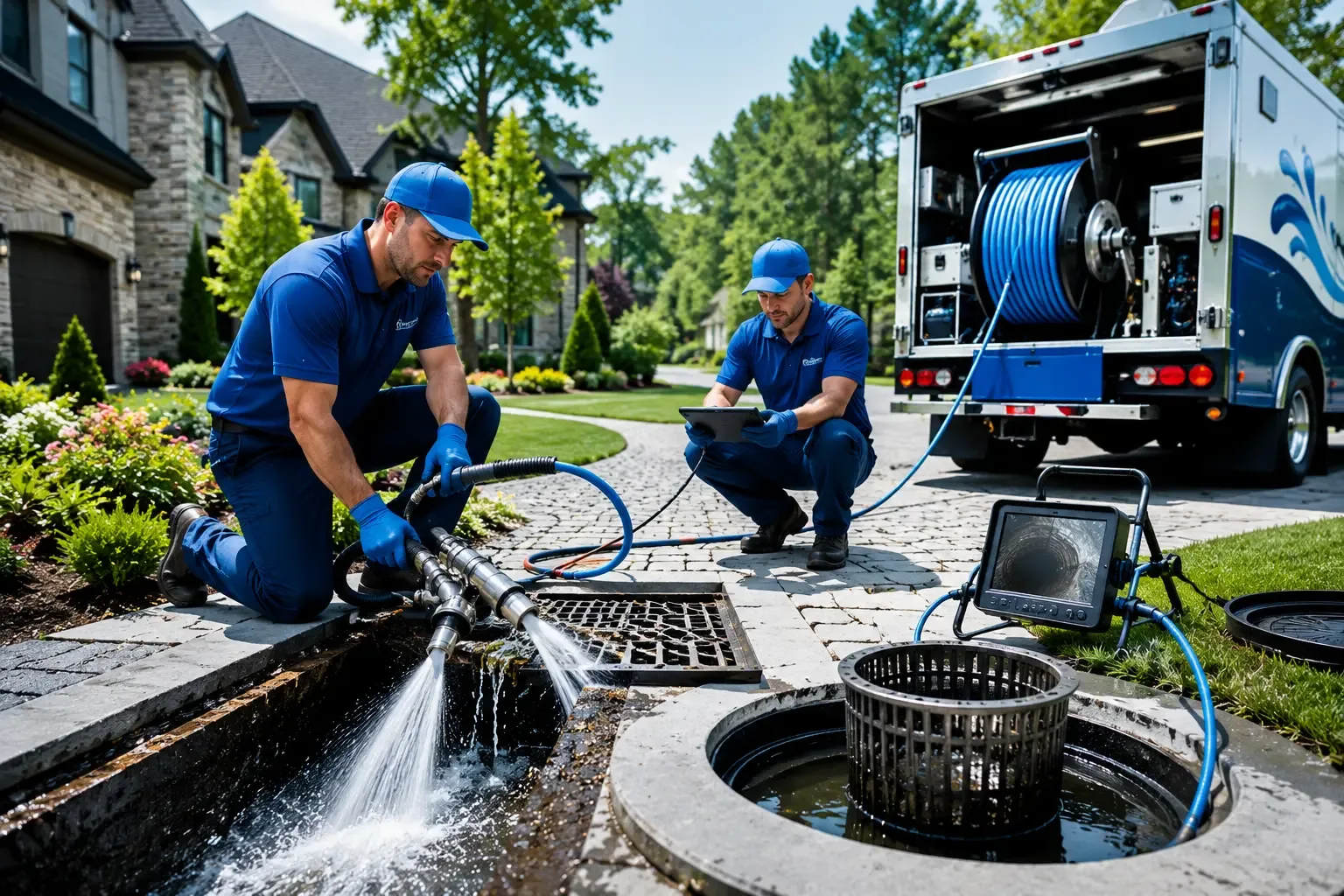 Local outdoor drain cleaning professionals in Cohoctah, MI