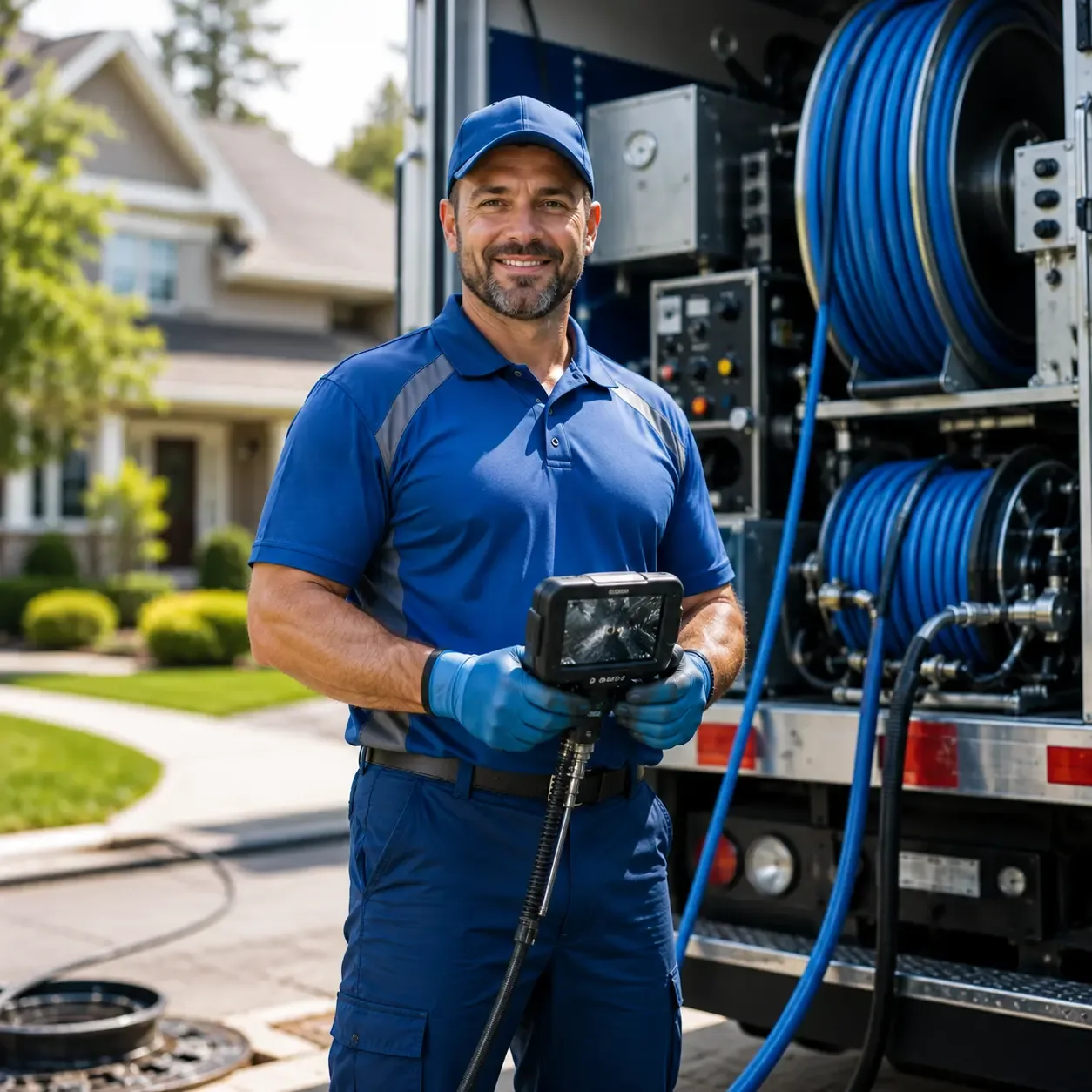Local outdoor drain cleaning specialists in Cohoctah, MI